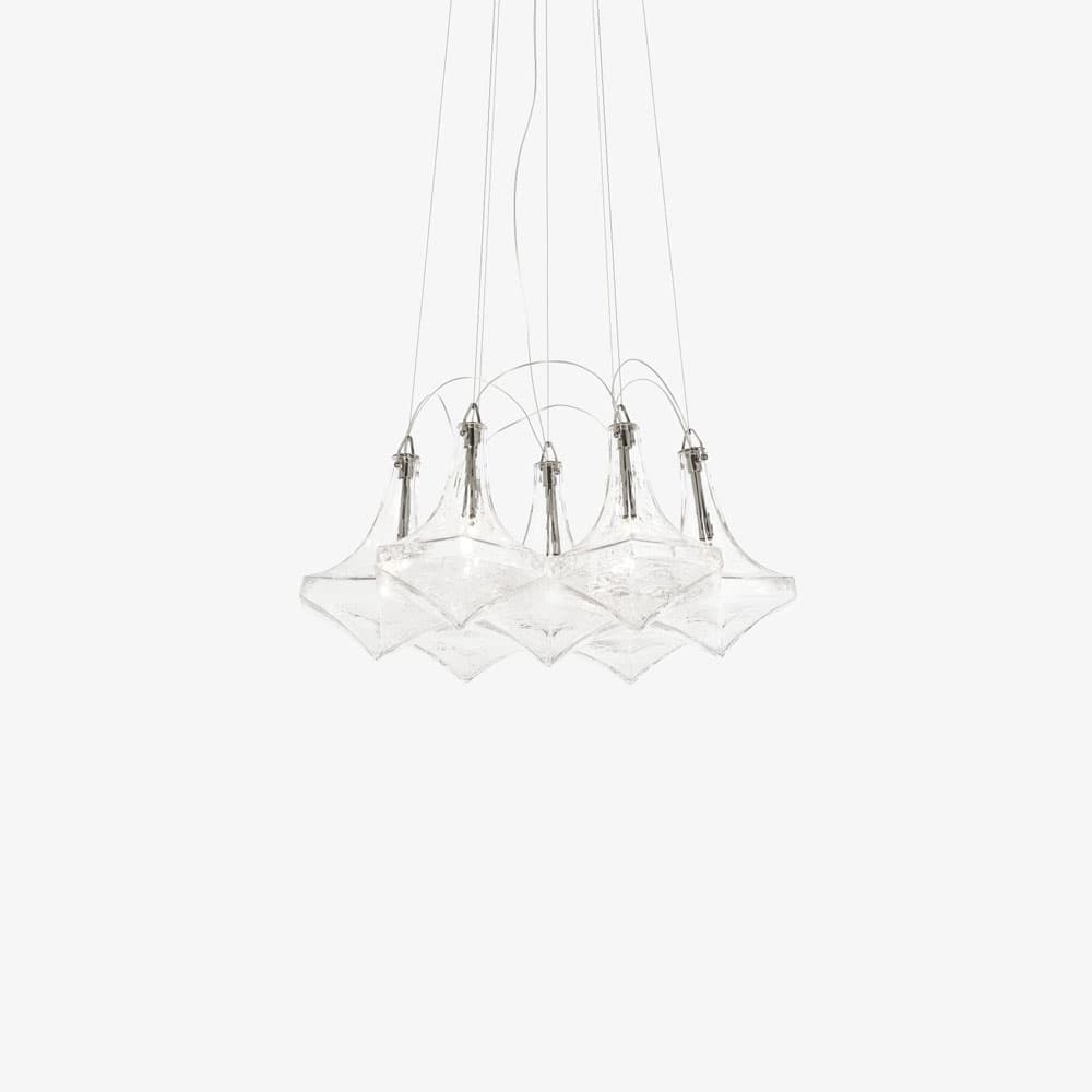 Facet Suspension Lamp by Lasvit