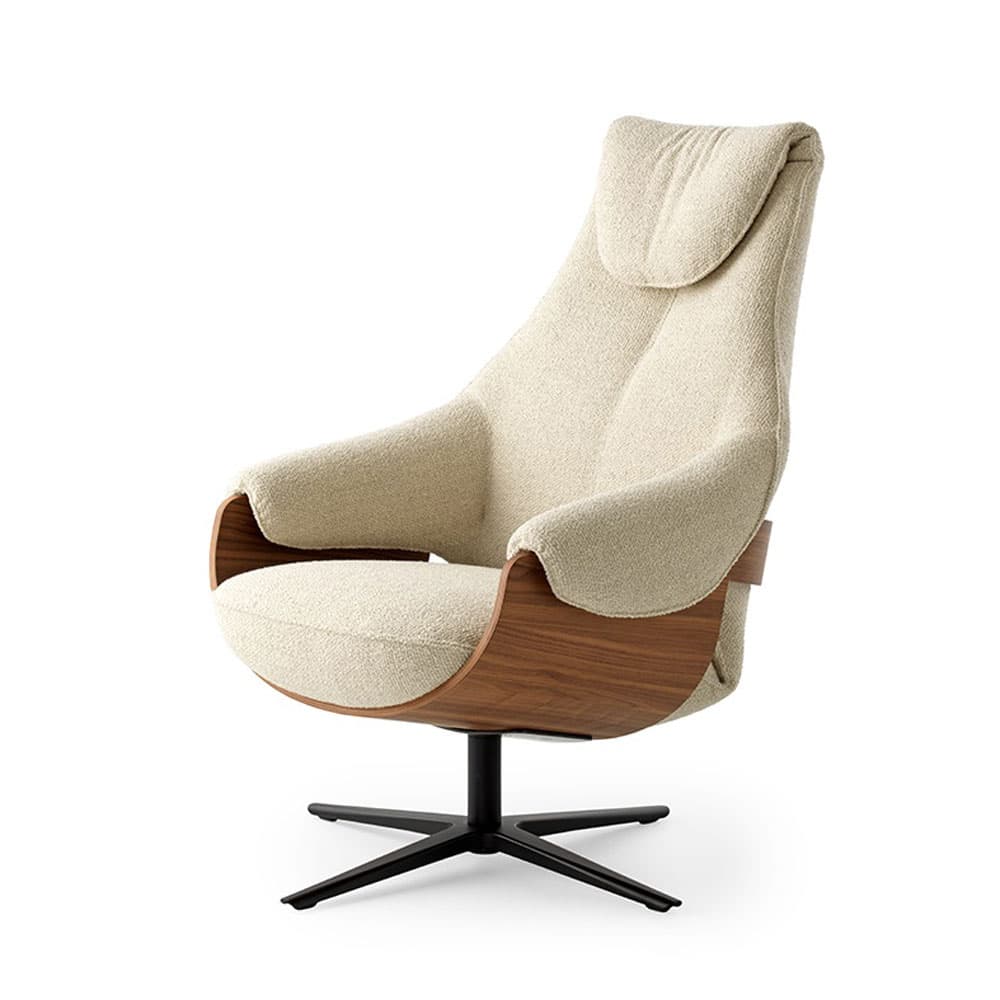 Cream Armchair by Leolux