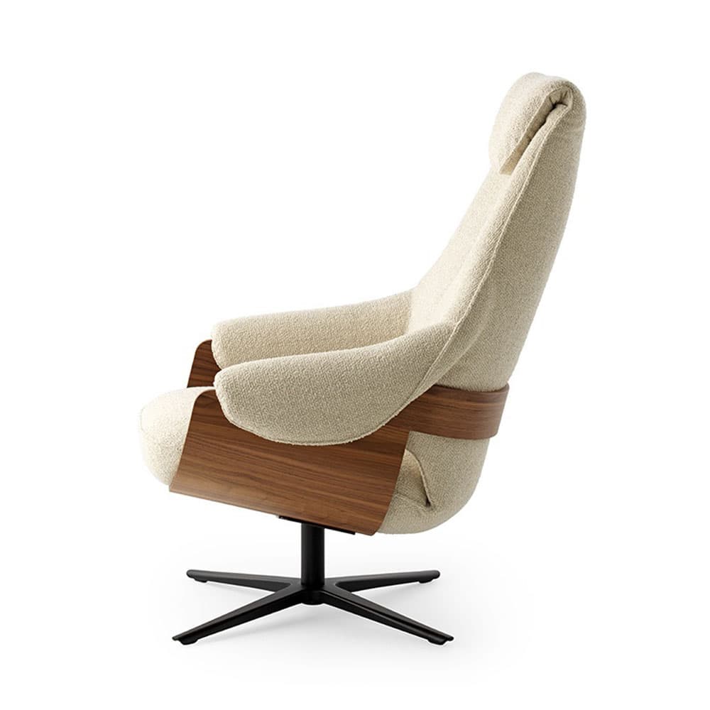 Cream Armchair by Leolux