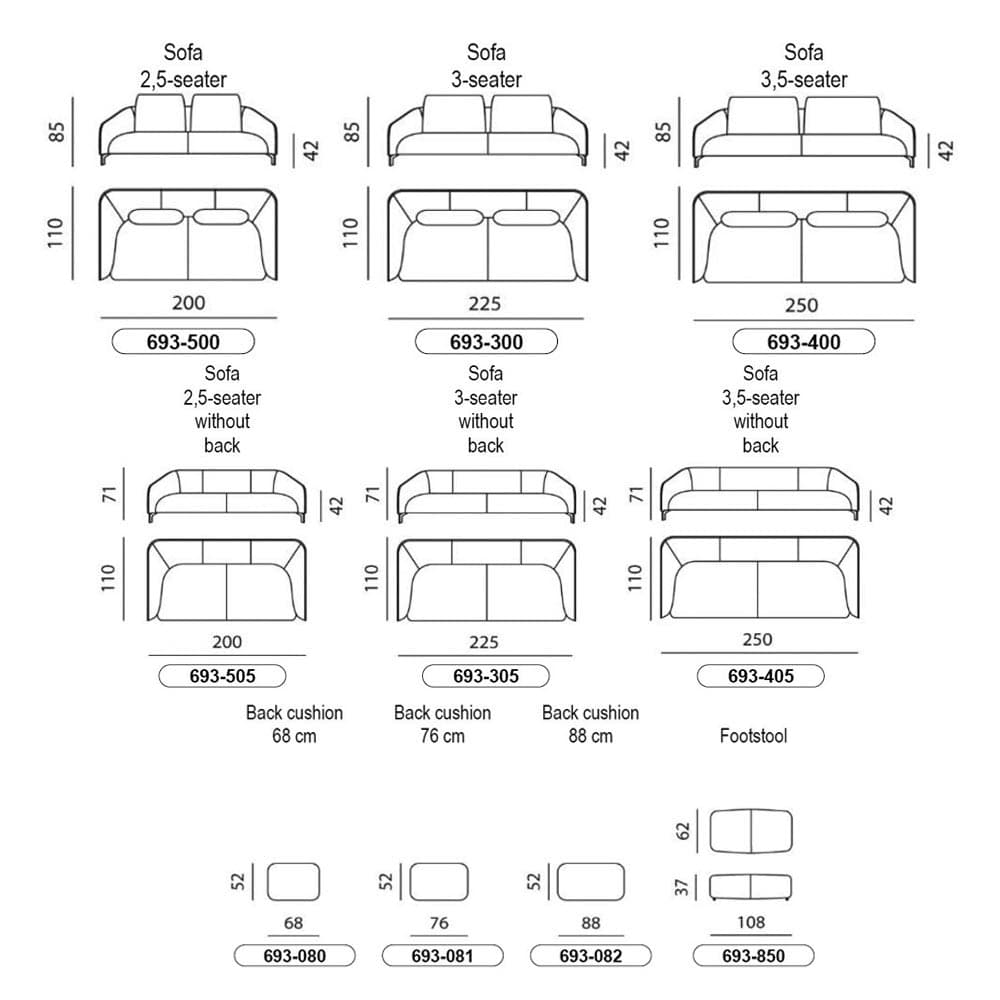 Elias Sofa by Leolux