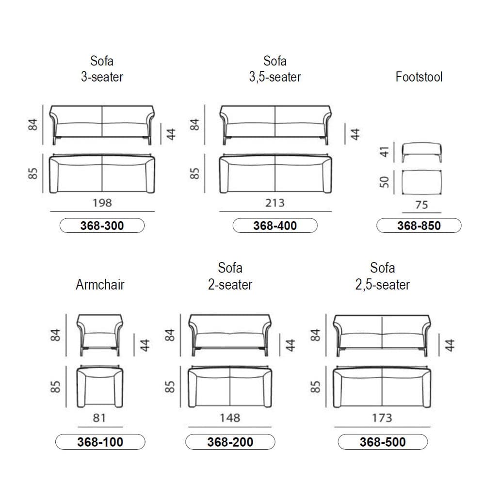 Mayon Sofa by Leolux