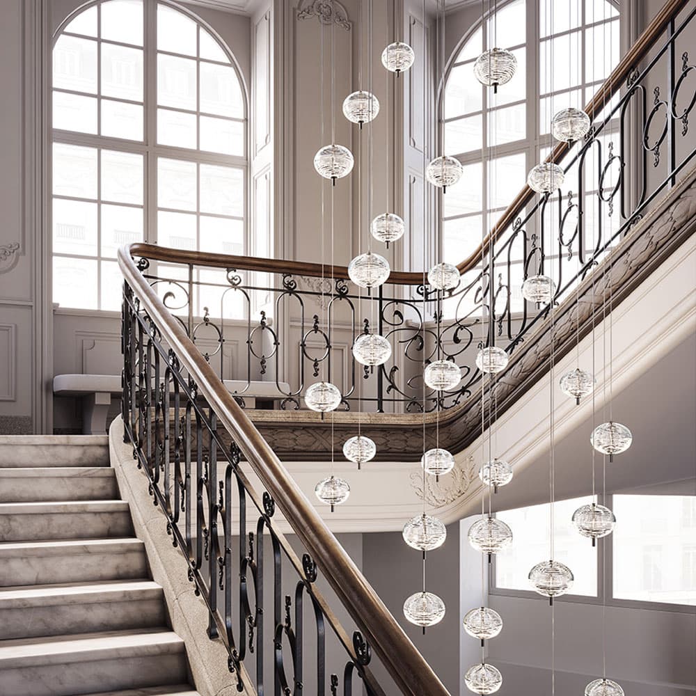 Jefferson Cluster Suspension Lamp by FCI London