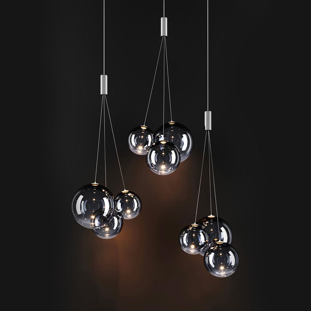 Random Cluster Suspension Lamp by FCI London