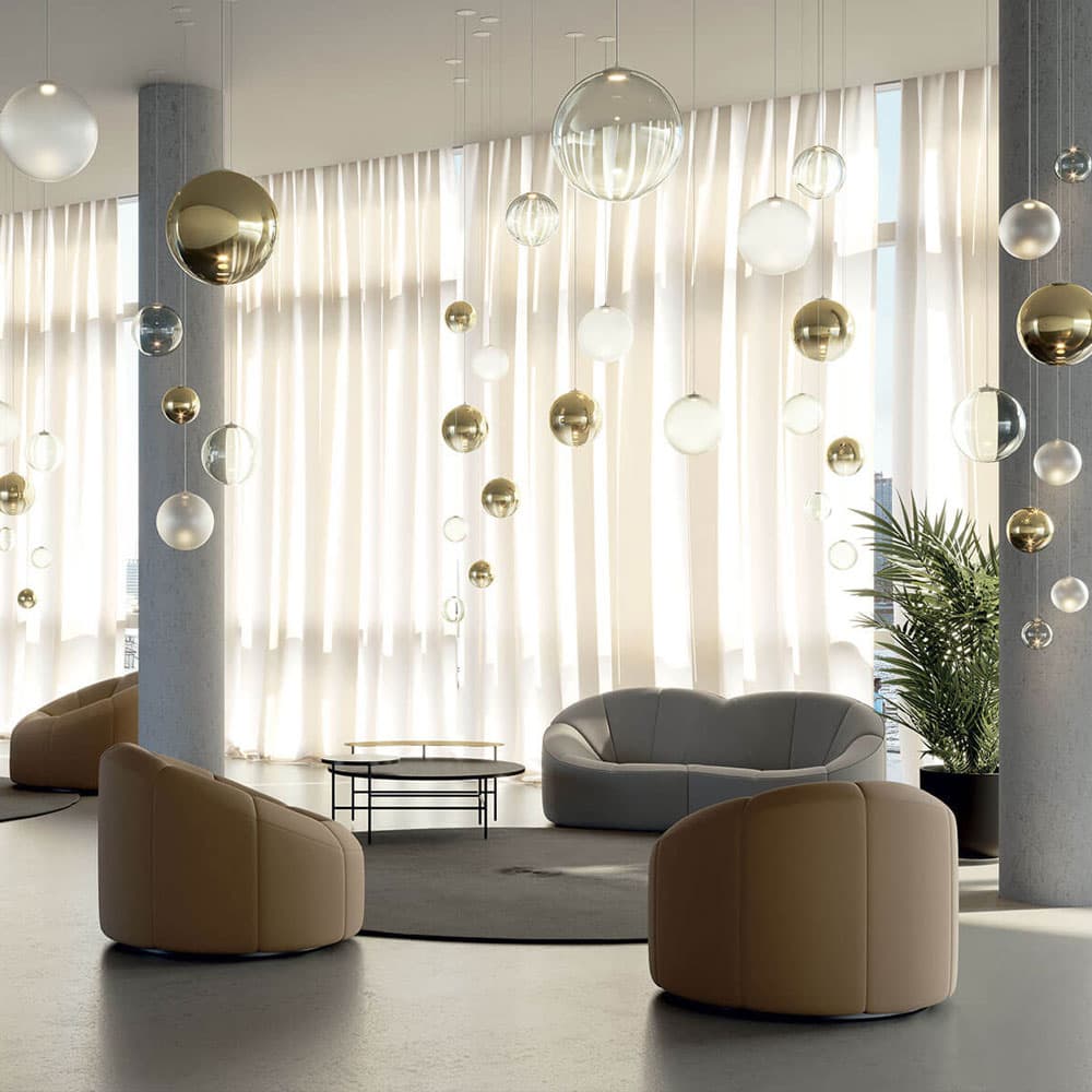 Random Solo Cluster Suspension Lamp by FCI London