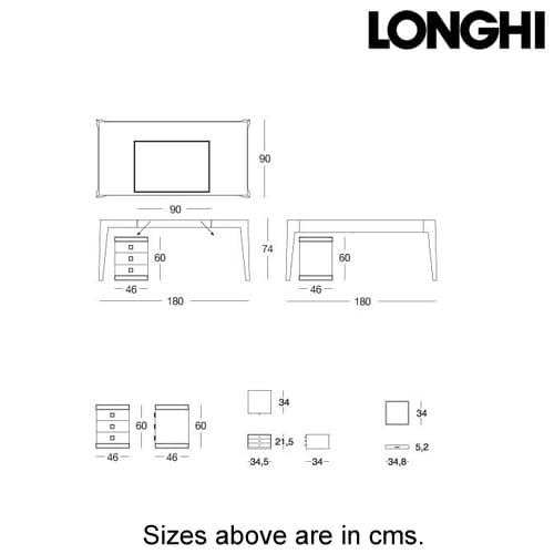 Gorky Writing Desk by Longhi