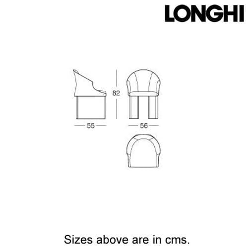 Daphne Armchair by Longhi