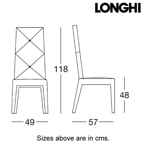 Must Dining Chair by Longhi