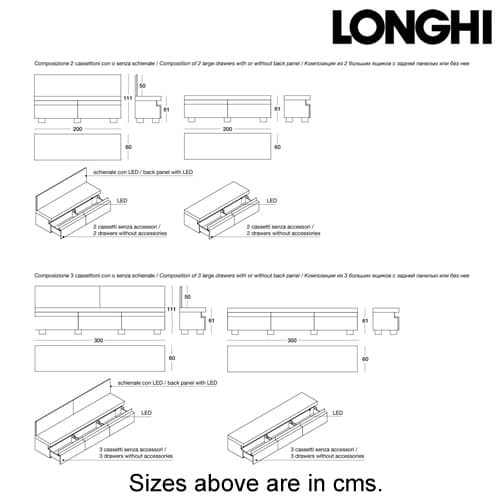 Terrance Sideboard by Longhi