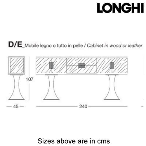 Oscar Sideboard by Longhi