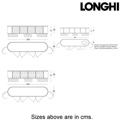 Vicky Sideboard by Longhi