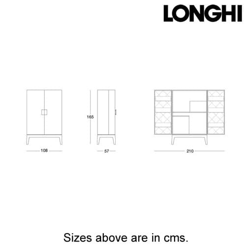 Grandeur Display Cabinet by Longhi