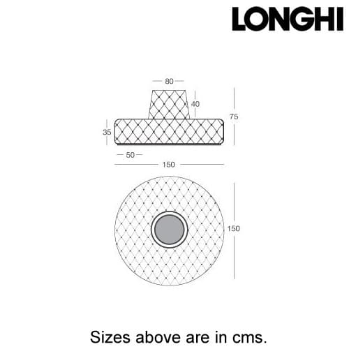 Miur Pouf  by Longhi