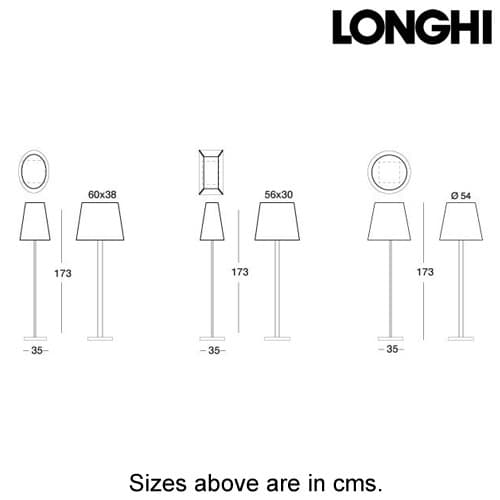 Akilele Floor Lamp by Longhi