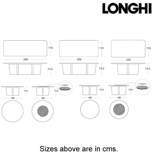 Omega Dining Table by Longhi