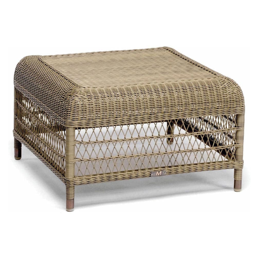 Malibu Outdoor Footstool by Manutti