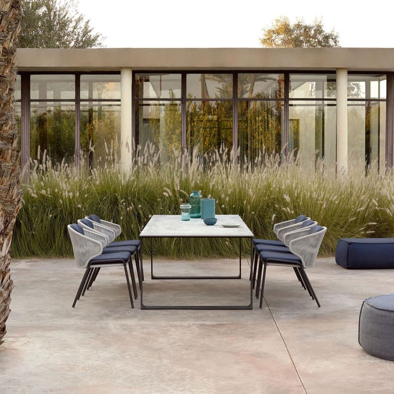 Radoc Outdoor Armchair by Manutti