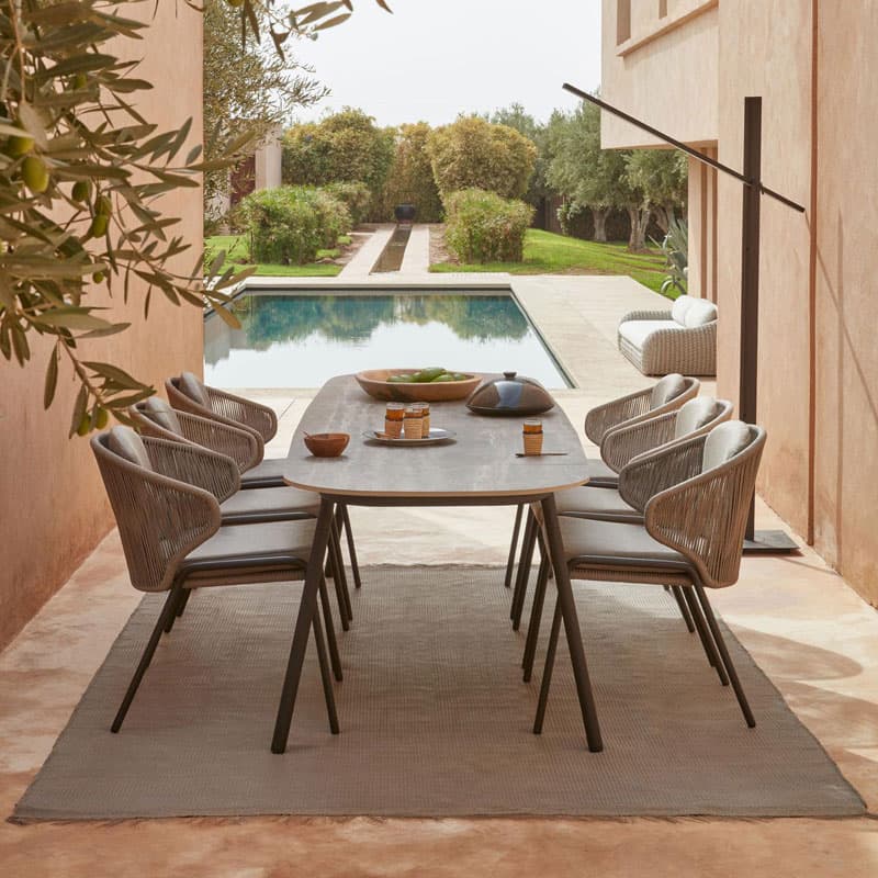 Radoc Outdoor Armchair by Manutti