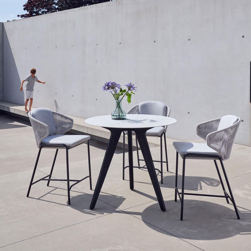 Radoc Outdoor Barstool by Manutti