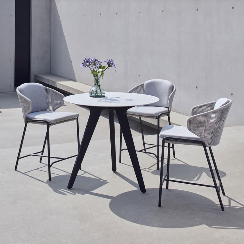 Radoc Outdoor Barstool by Manutti