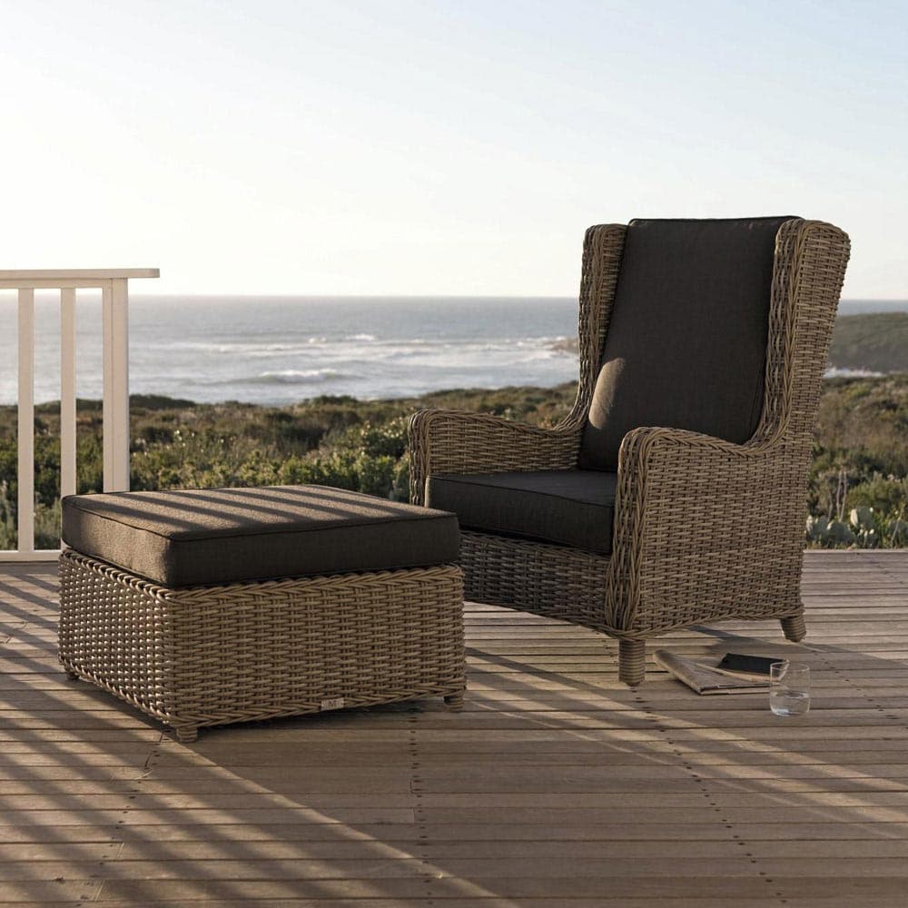 San Diego High Back Outdoor Armchair by Manutti