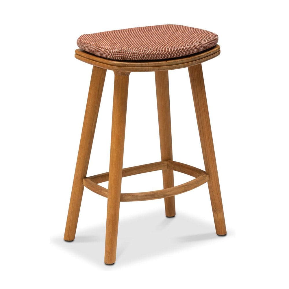 Solid Counter Outdoor Barstool by Manutti