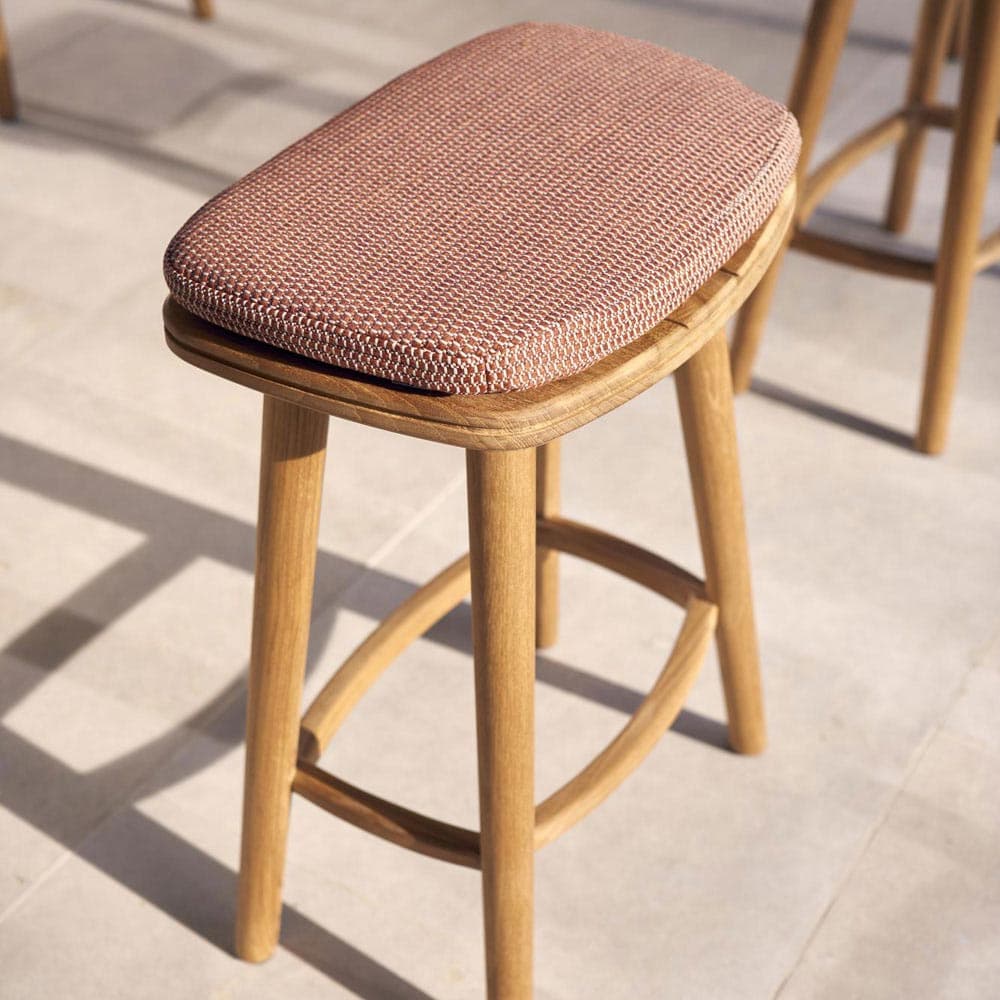 Solid Counter Outdoor Barstool by Manutti