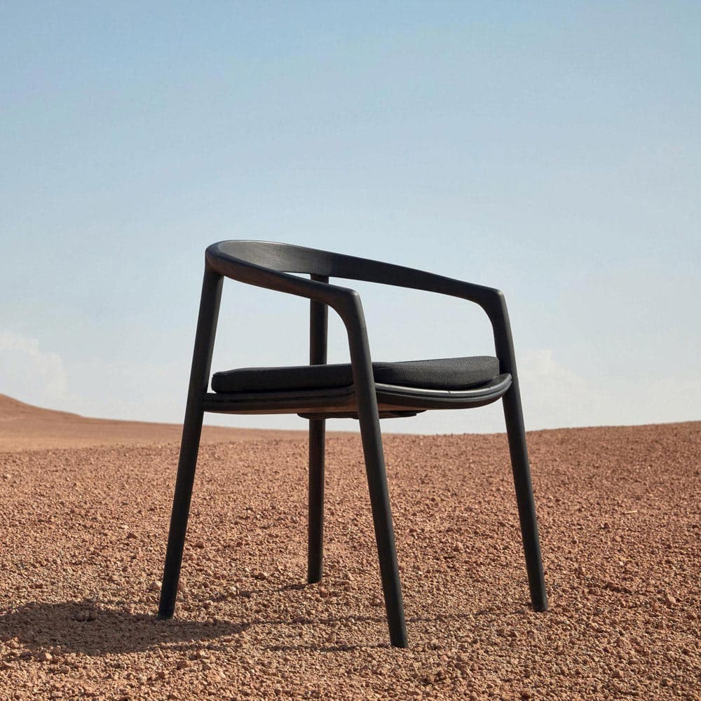 Solid Outdoor Armchair by Manutti