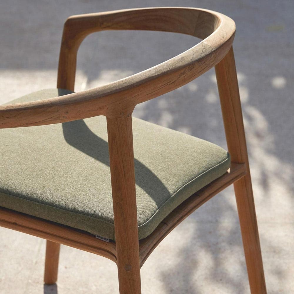 Solid Outdoor Armchair by Manutti