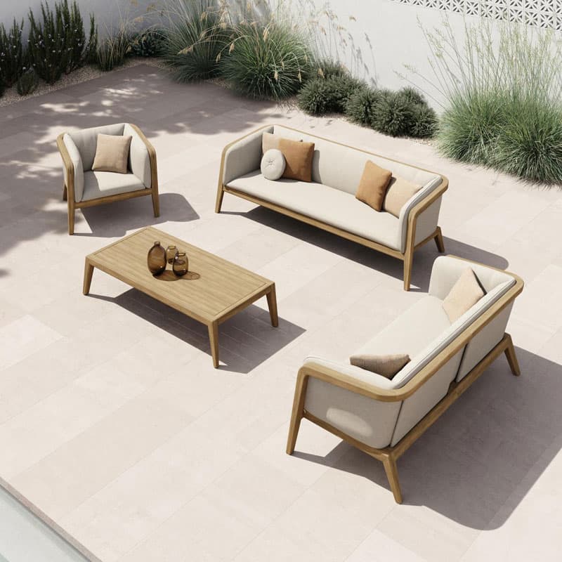 Sunrise 3 Seater Outdoor Sofa by Manutti