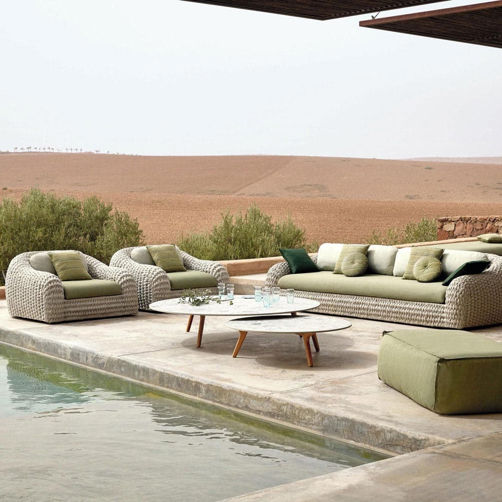 Torsa Outdoor Coffee Table by Manutti