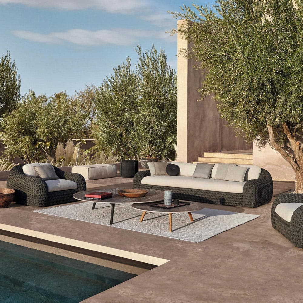 Torsa Outdoor Coffee Table by Manutti