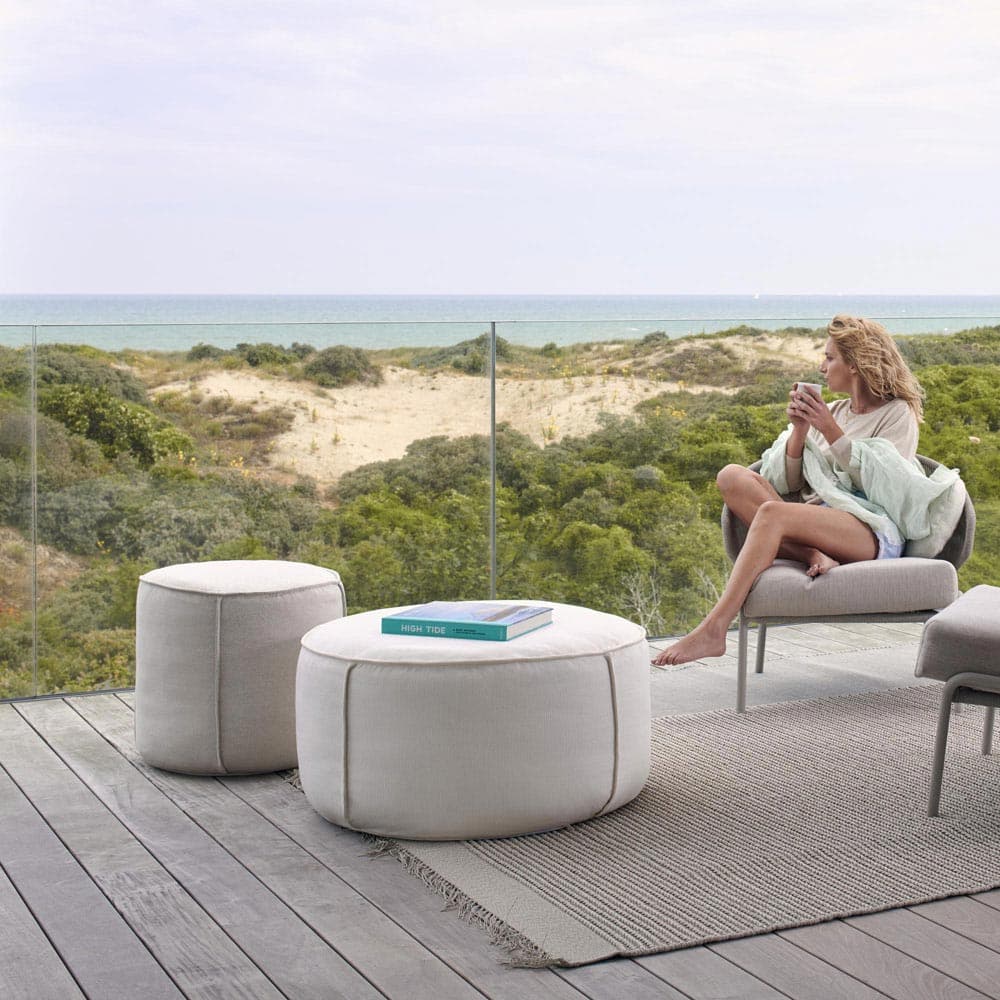 Touch Outdoor Footstool by Manutti