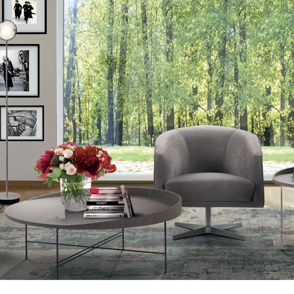 Leslie Swivel Chair by Marac