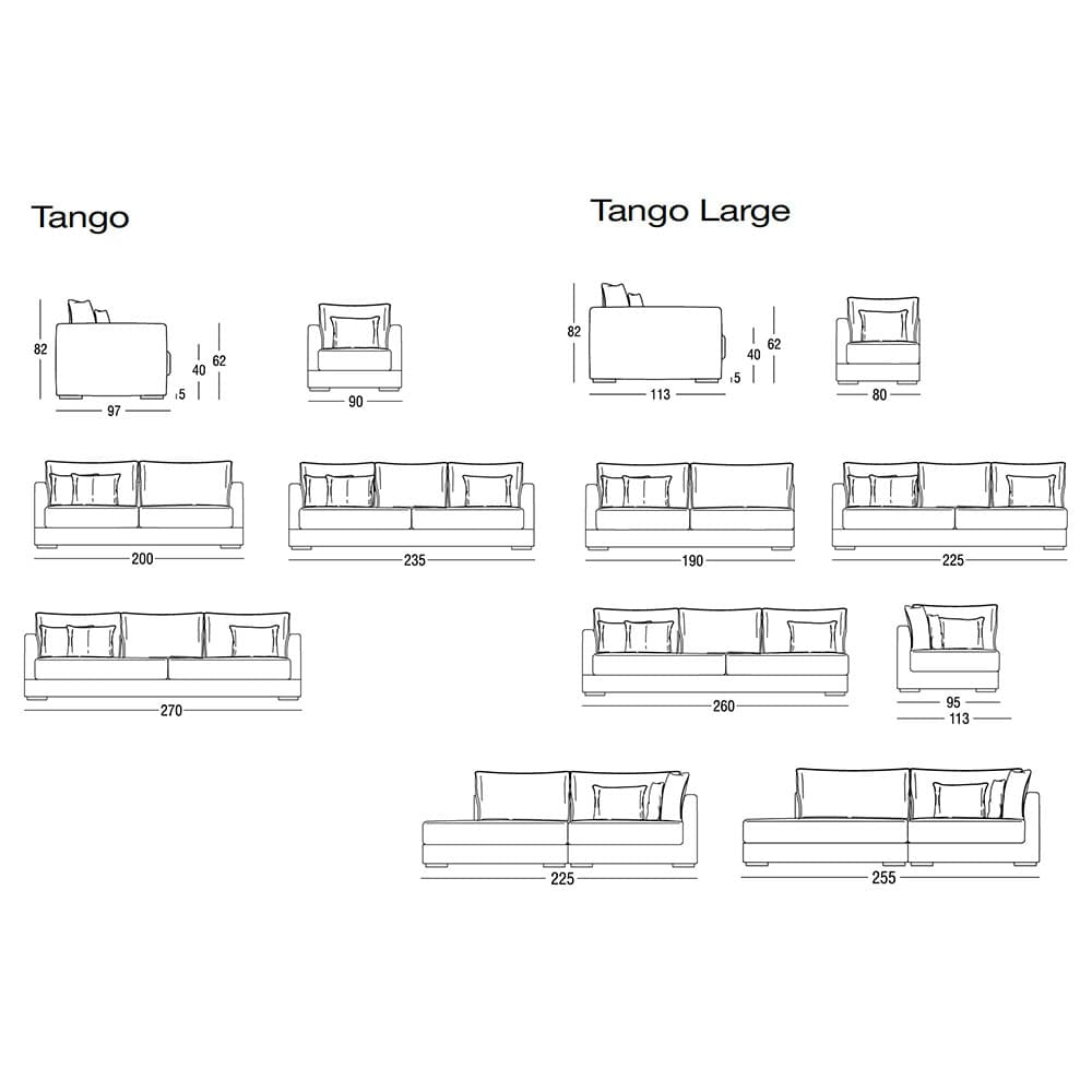 Tango Sofa by FCI London