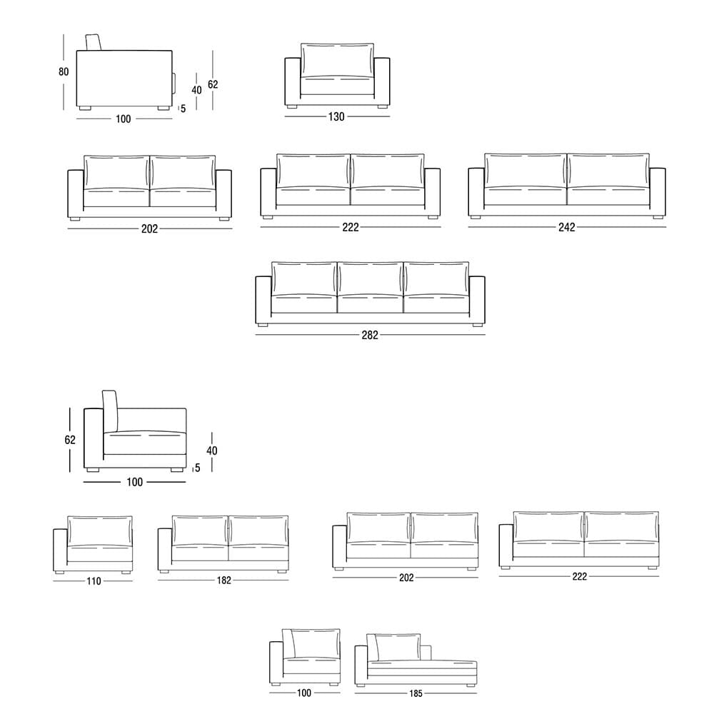 Brera Sofa by Marac