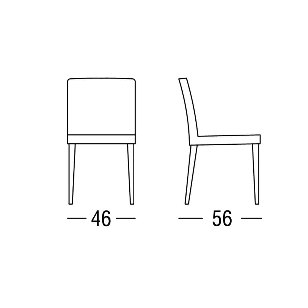 Plano Dining Chair by Marac