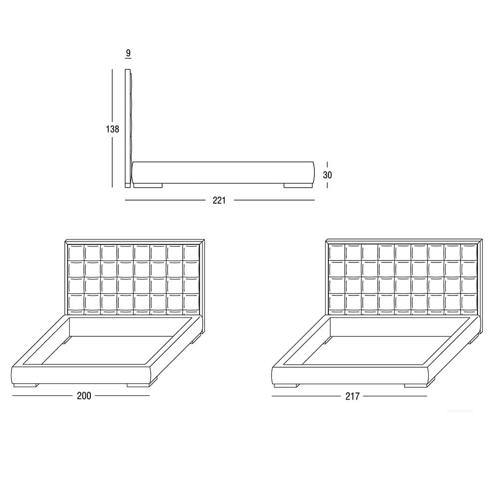 Morfeo Double Bed by Marac