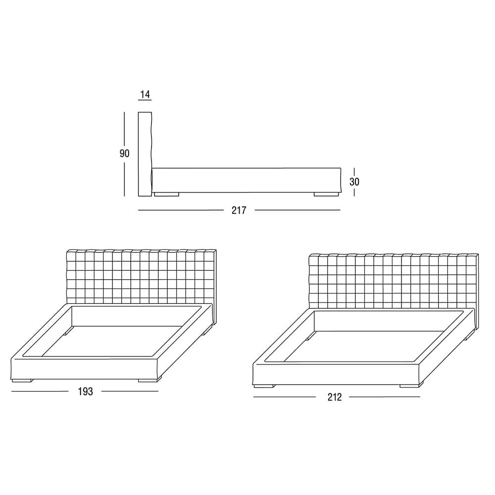 Louisiana Double Bed by Marac