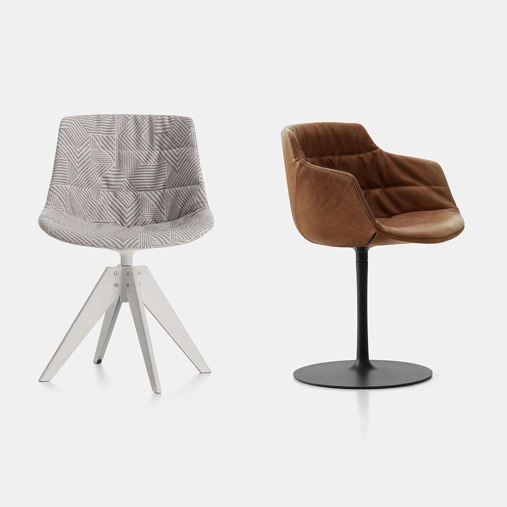 Flow Swivel Chair by Mdf Italia