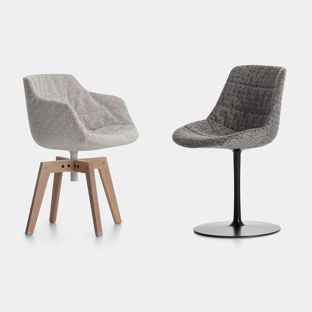 Flow Swivel Chair by Mdf Italia