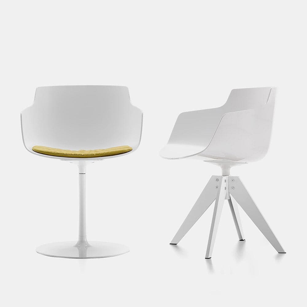 Flow Swivel Chair by Mdf Italia