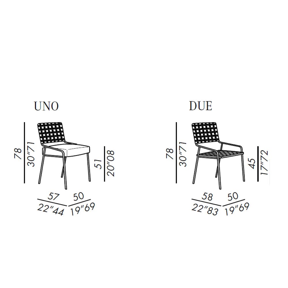 Tai Outdoor Chair by Meridiani