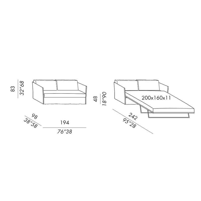 Harold Sofa by Meridiani