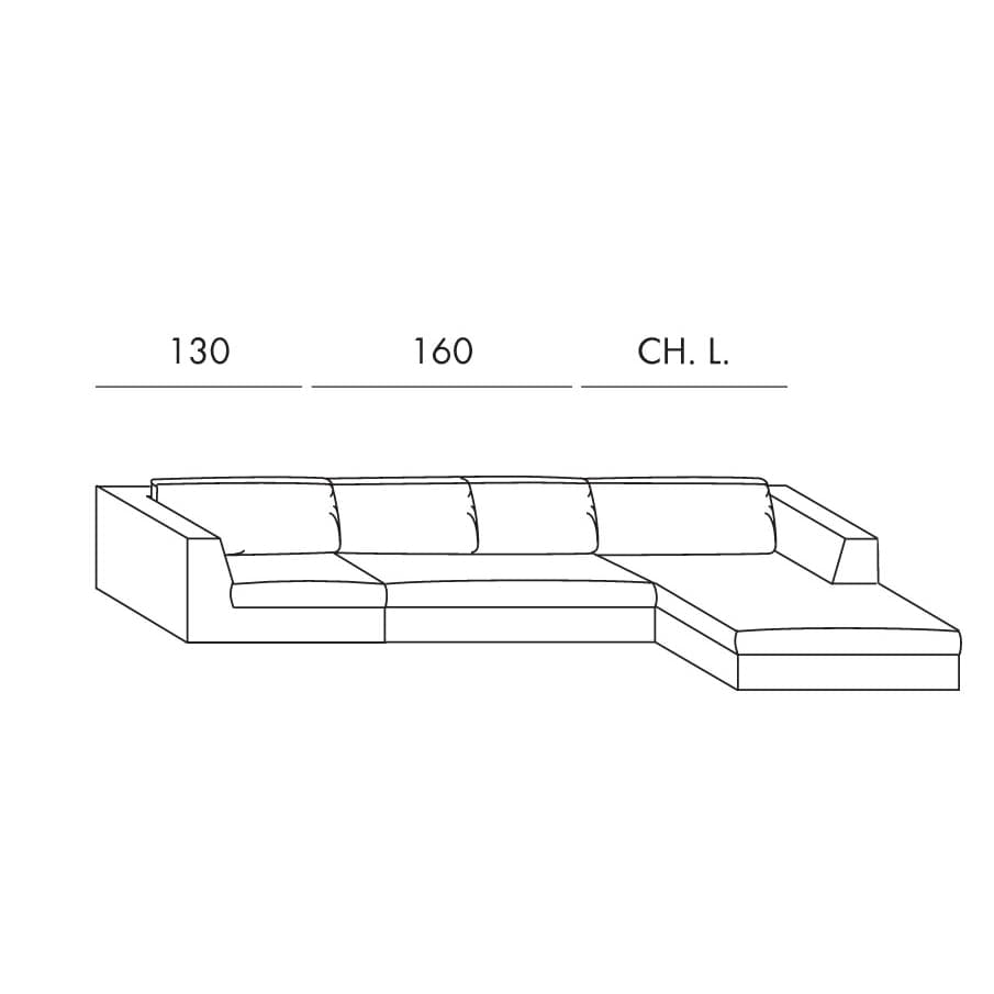 Louis Sofa by Meridiani