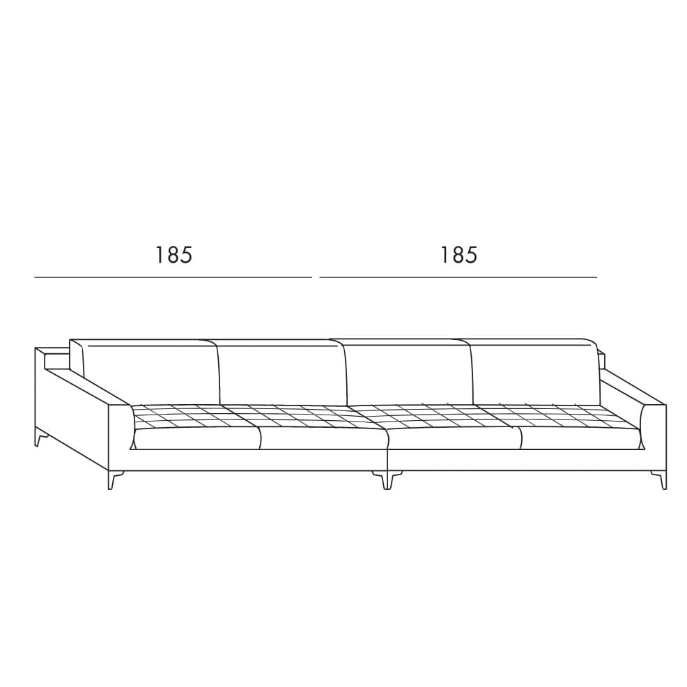 Prince Sofa by Meridiani