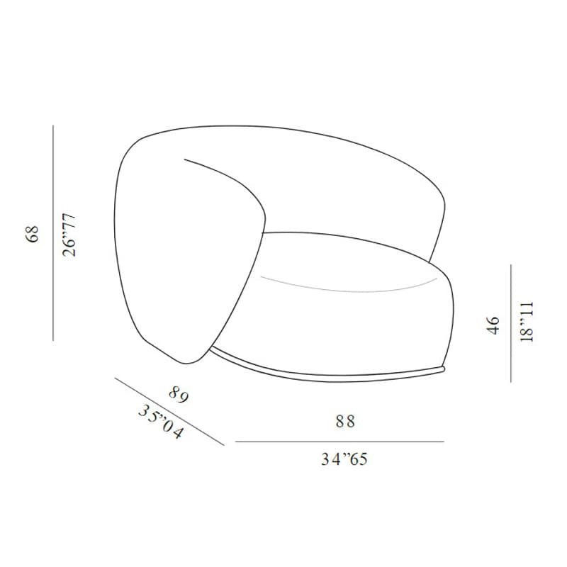 Rene Lounger by Meridiani