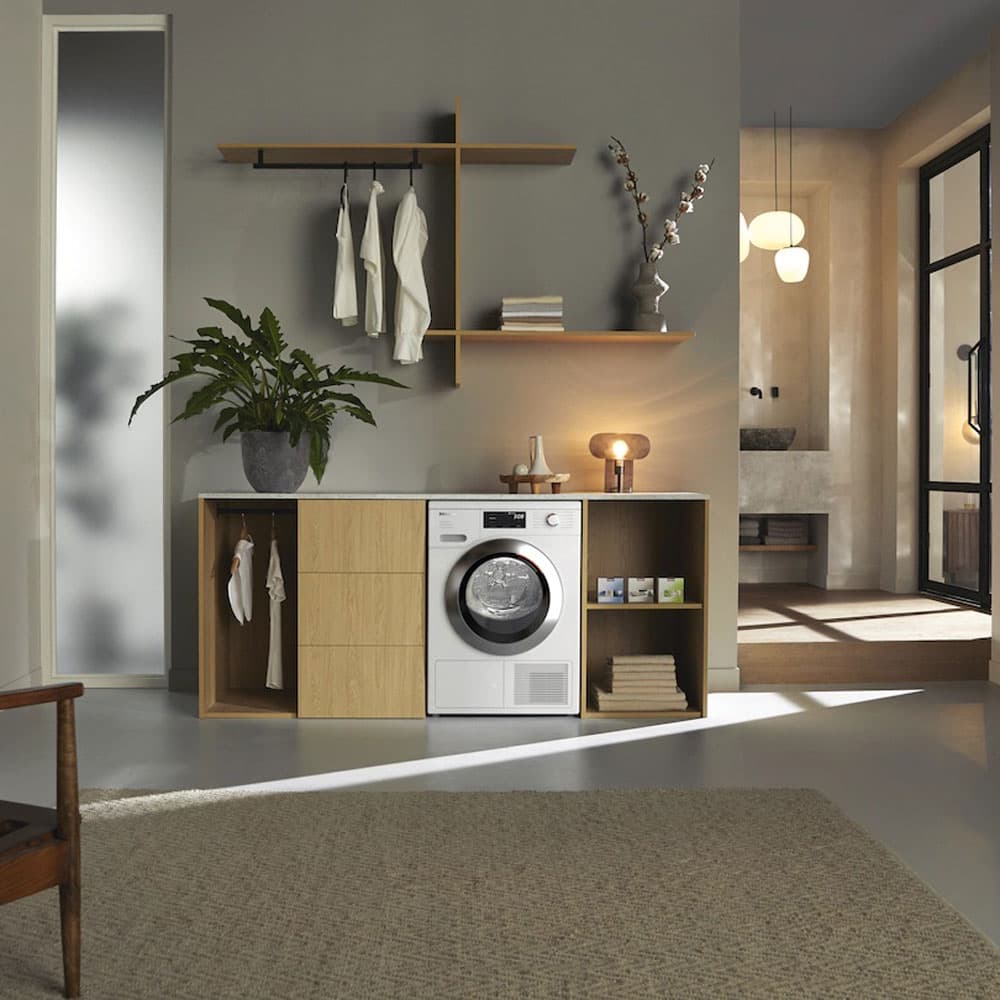 Tef765Wp Ecospeed&8Kg Tumble Dryers Washing Machine by Miele