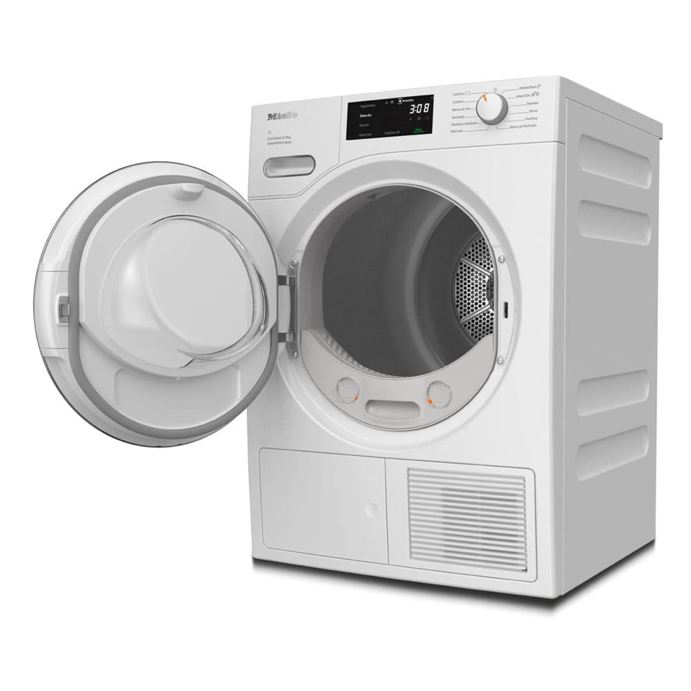 Twf760Wp Ecospeed&8Kg Tumble Dryers Washing Machine by Miele