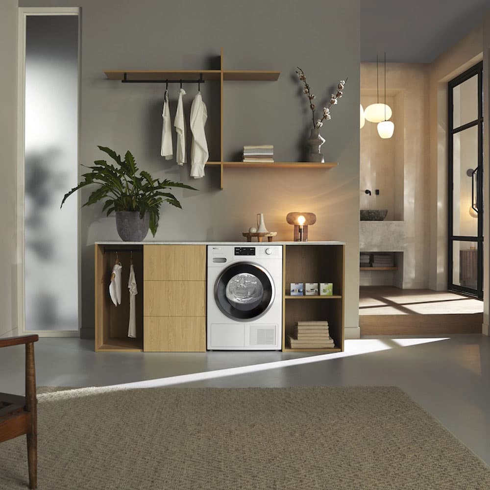 Twl780Wp Ecospeed&Steam&9Kg Tumble Dryers Washing Machine by Miele