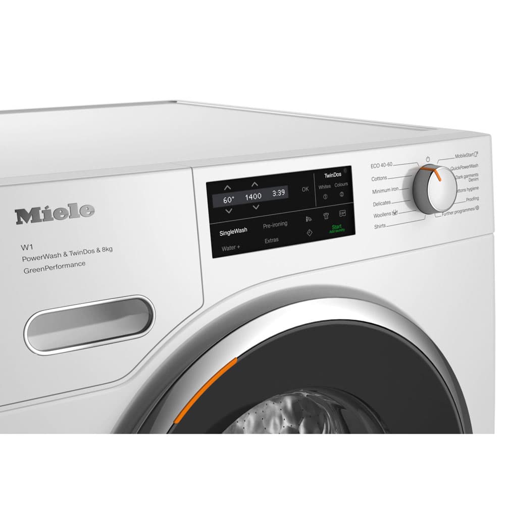 Wwh860 Wcs Pwash And Tdos And 8Kg Front Loader Washing Machine by Miele